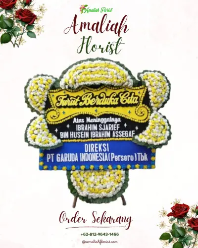 Papan Bunga Duka di Bandungsari